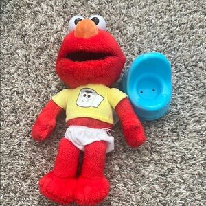 Sesame Street Red Elmo Potty Training Toy
